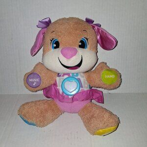 Fisher Price Laugh & Learn Smart Stages Sis Musical Plush Toy Speaks & Lights Up